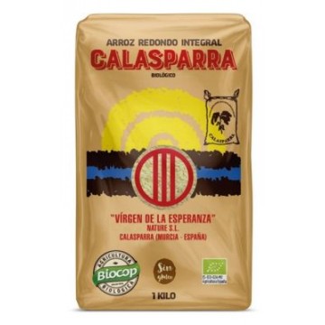 ARROZ REDONDO INTEGRAL 1KG CALASPARRA