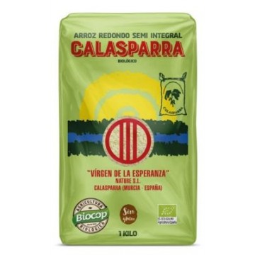 ARROZ REDONDO SEMI INTEGRAL 1KG CALASPARRA