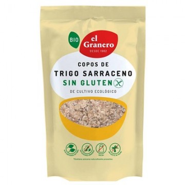 COPOS DE TRIGO SARRACENO SIN GLUTEN BIO 450G EL GRANERO INTEGRAL