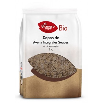 COPOS FINOS DE AVENA INTEGRAL BIO 3KG EL GRANERO INTEGRAL