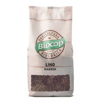 SEMILLAS DE LINO MARRON 500G BIOCOP