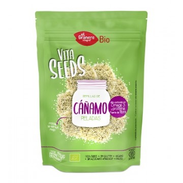 VITASEEDS SEMILLAS DE CANAMO PELADO BIO 200G EL GRANERO INTEGRAL