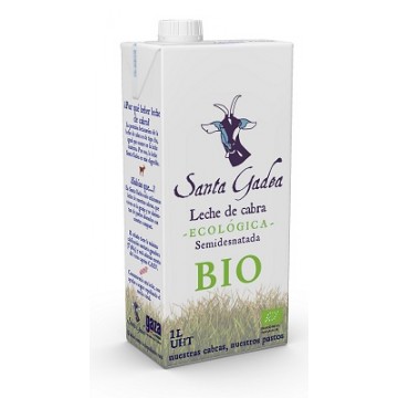 LECHE DE CABRA SEMI UHT BIO 1L SANTA GADEA