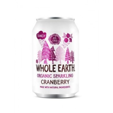REFRESCO DE ARANDANOS SIN AZUCAR LATA 33CL WHOLE EARTH