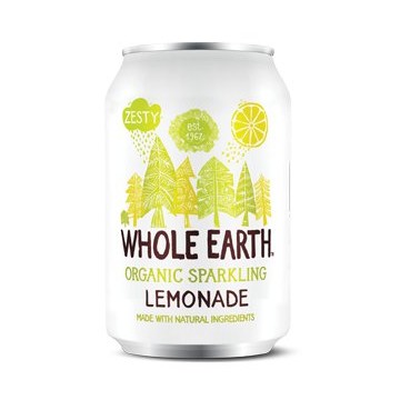 REFRESCO DE LIMON SIN AZUCAR LATA 33CL WHOLE EARTH