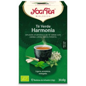 INFUSION TE VERDE ARMONIA 17X1 8G YOGI TEA