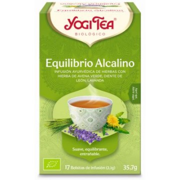 INFUSION EQUILIBRIO ALCALINO 17X2 1G YOGI TEA