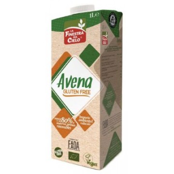 BEBIDA DE AVENA SIN GLUTEN 1L LA FINESTRA SUL CIELO