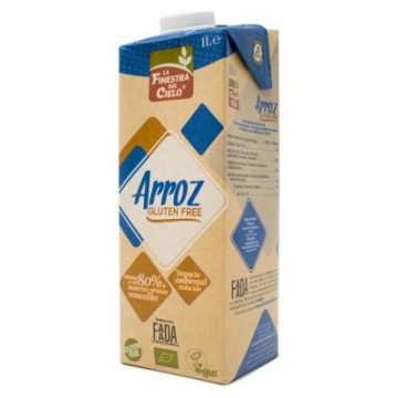 BEBIDA DE ARROZ SIN GLUTEN 1L LA FINESTRA SUL CIELO