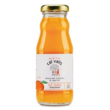 ZUMO DE MANDARINA BIO 200ML CAL VALLS