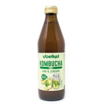 KOMBUCHA LIMA Y JENGIBRE 330ML VOELKEL