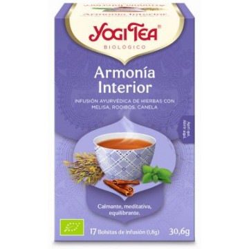 INFUSION ARMONIA INTERIOR 17X1 8G YOGI TEA