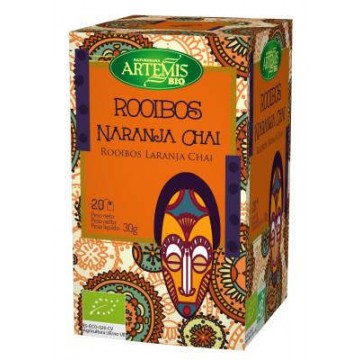 ROOIBOS NARANJA CHAI 20X1 5G ARTEMIS