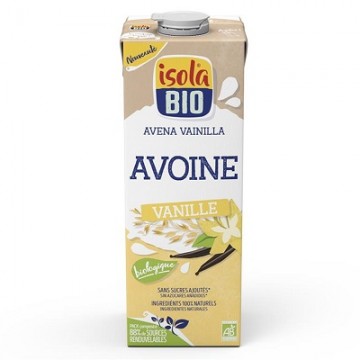 BEBIDA DE AVENA VAINILLA BIO 1L ISOLA BIO