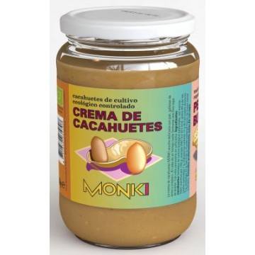 CREMA DE CACAHUETES 650G MONKI