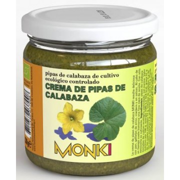 CREMA DE PIPAS DE CALABAZA 330G MONKI