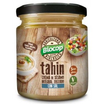 TAHIN TOSTADO INTEGRAL CON SAL 225G BIOCOP