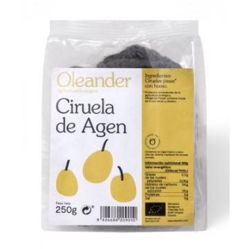 CIRUELAS DE AGEN CON HUESO 250G OLEANDER