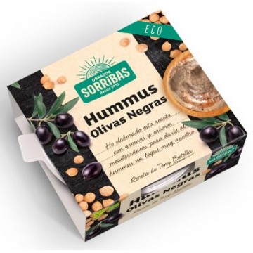HUMMUS OLIVAS NEGRAS REFRIGERADO BIO 240G OBRADOR SORRIBAS