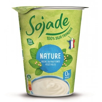 POSTRE DE SOJA NATURAL REFRIGERADO BIO 400G SOJADE