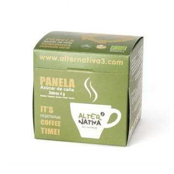 AZUCARILLOS DE PANELA DE ECUADOR MONODOSIS 50X4G ALTERNATIVA3