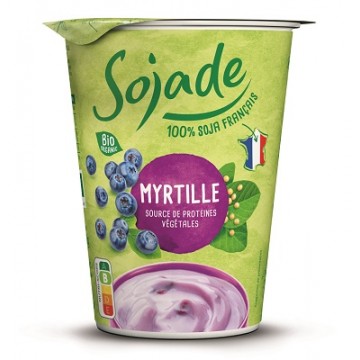 POSTRE DE SOJA ARANDANOS REFRIGERADO BIO 400G SOJADE