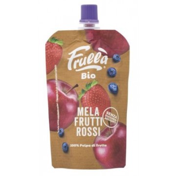 PURE DE MANZANA ARANDANO Y FRUTOS ROJOS DOYPACK BIO 100G FRULLA