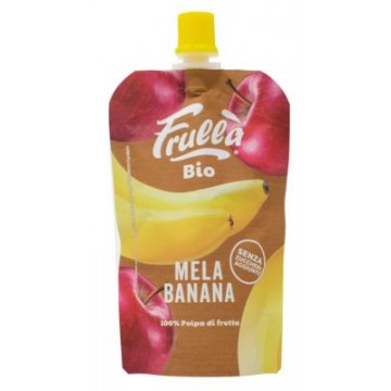 PURE DE MANZANA Y PLATANO DOYPACK BIO 100G FRULLA