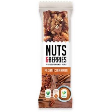 BARRITAS DE NUECES CON CANELA 30G NUTS BERRIES