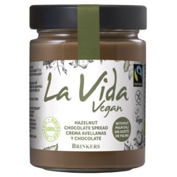 CREMA CHOCOLATE AVELLANA 600G LA VIDA VEGAN