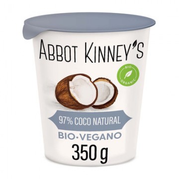 POSTRE DE COCO NATURAL REFRIGERADO BIO 350G ABBOT KINNEY