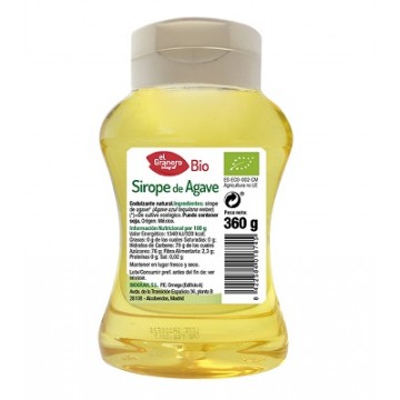 SIROPE DE AGAVE BIO 360G EL GRANERO INTEGRAL