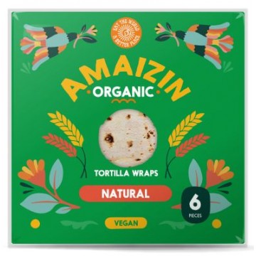 TORTILLAS MEJICANAS DE TRIGO 6U 240G AMAIZIN