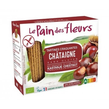 CRACKER CASTANA SIN GLUTEN 2X75G LE PAIN DES FLEURS