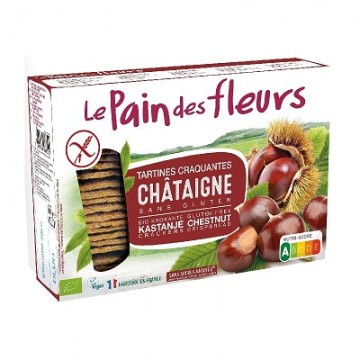 CRACKER CASTANA SIN GLUTEN 2X150G LE PAIN DES FLEURS