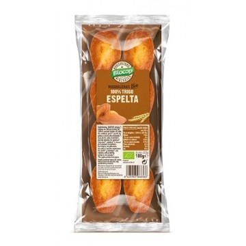 MAGDALENAS TRIGO ESPELTA 100 180G BIOCOP