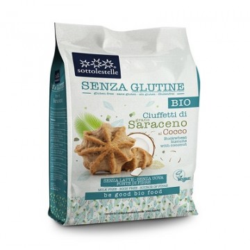 GALLETA TRIGO SARRACENO COCO SIN GLUTEN BIO 250G SOTTOLESTELLE