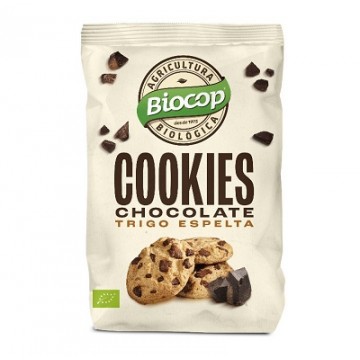 COOKIES CHOCOLATE TRIGO ESPELTA BIO 200G BIOCOP