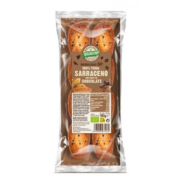 MAGDALENAS TRIGO SARRACENO CHIPS CHOCO BIO 180G BIOCOP