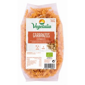 ESPIRALES DE GARBANZOS 250G VEGETALIA