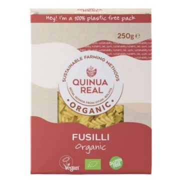 FUSILLI DE ARROZ Y QUINOA SIN GLUTEN 250G QUINUA REAL