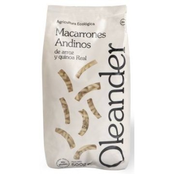 MACARRON ANDINO DE ARROZ Y QUINOA REAL SIN GLUTEN 500G OLEANDER