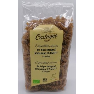 ESPIRALES DE TRIGO INTEGRAL KHORASAN BIO 500G CASTAGNO