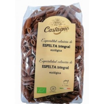 MACARRONES DE ESPELTA INTEGRAL BIO 500G CASTAGNO