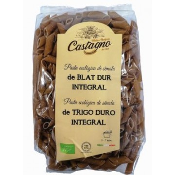 MACARRONES DE TRIGO INTEGRAL BIO 500G CASTAGNO