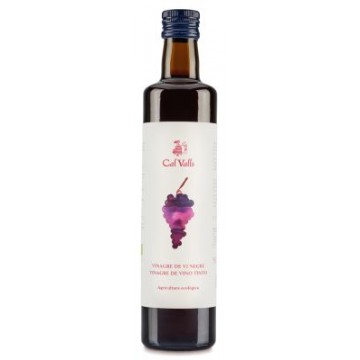 VINAGRE DE VINO TINTO CABERNET SIN FILTRAR BIO 500ML CAL VALLS