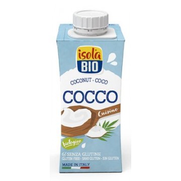 CREMA DE COCO PARA COCINAR BIO 200ML ISOLA BIO