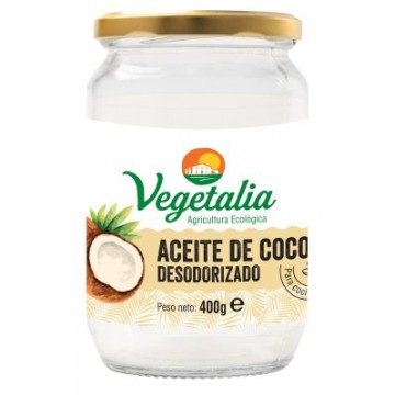 ACEITE DE COCO DESODORIZADO 400ML VEGETALIA