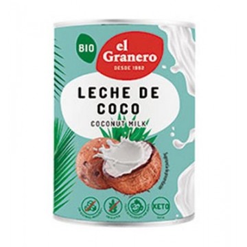 LECHE DE COCO BIO 400ML EL GRANERO INTEGRAL