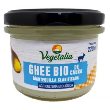 GHEE DE CABRA MANTEQUILLA CLARIFICADA 220ML VEGETALIA
